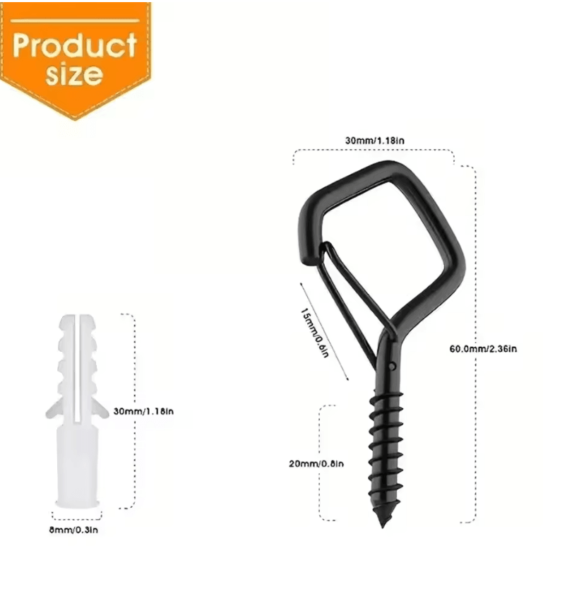 SnapLock Square Safety Hooks Set 1