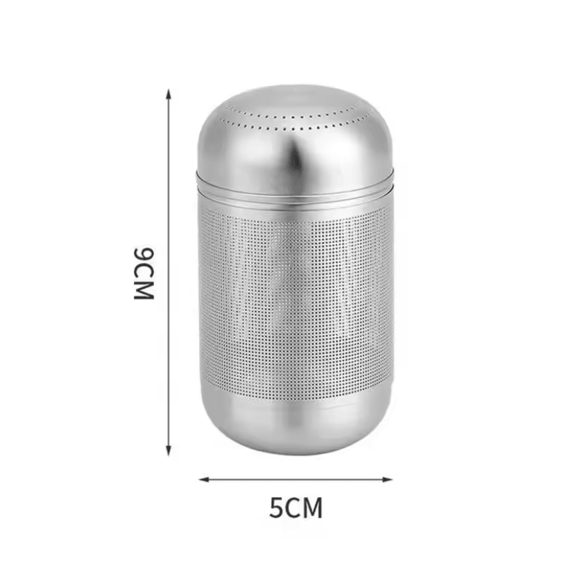 BrewEase Stainless Steel Tea Infuser Ball With Fine Mesh Filter 6