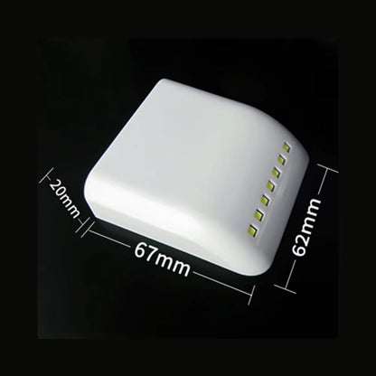 Wireless 7LED Motion Sensor UnderCabinet Light  Automatic Hinge Lamp For Wardrobe Cupboard  Closet 5