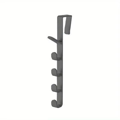 SpaceSaver OvertheDoor Clothes  Bag Hanger Rack  Plastic Home Storage Organizer For Bags Purse Rail 8