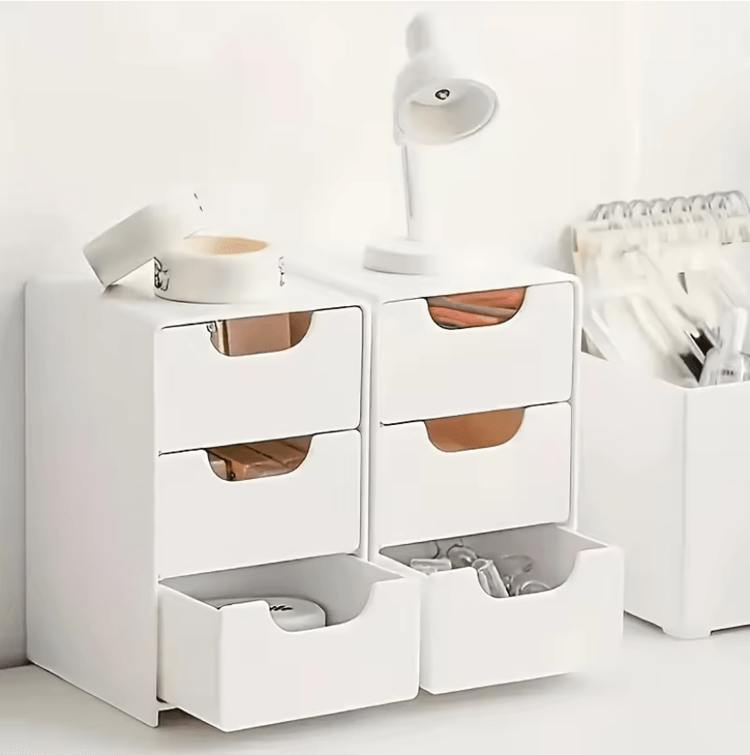 OrganEase 3 Tier Desk Organizer With Drawers 1