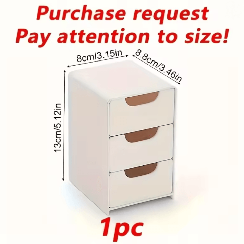 OrganEase 3 Tier Desk Organizer With Drawers 4