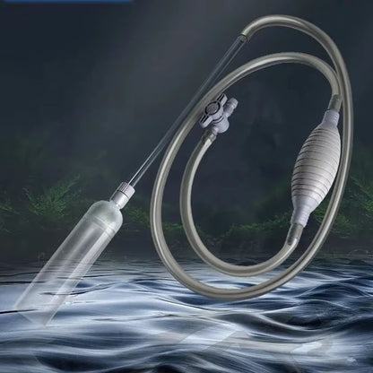 5 ft Manual Aquarium Water Changer & Siphon Vacuum Cleaner – Fish Tank Maintenance Tool