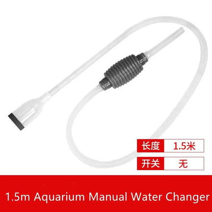 15 M Manual Aquarium Water Changer  Siphon Vacuum Cleaner For Fish Tank Maintenance 1