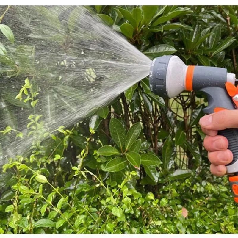 Adjustable Garden Hose Spray Nozzle  CorrosionResistant TPRPVC Water Gun For Car Wash  Garden 1
