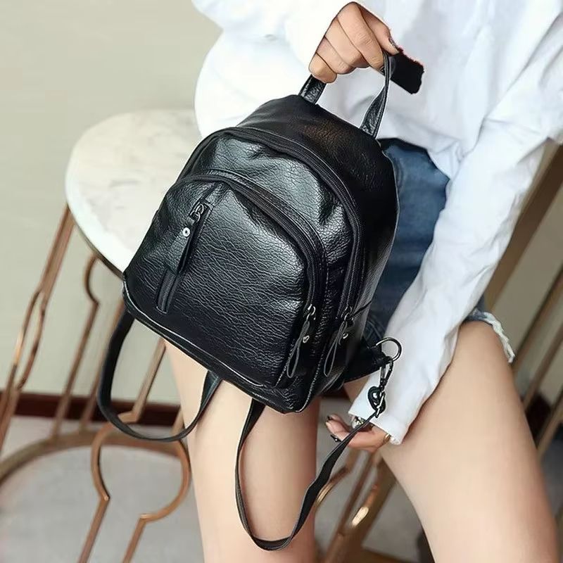 HighCapacity Waterproof College Backpack For Women  Trendy Laptop  Travel Book Bag 5
