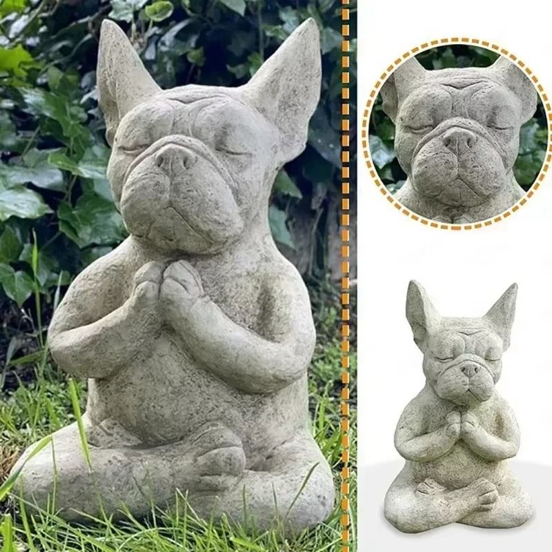 SolarPowered Resin Dragon Garden Statue  Mystical Dragon Sculpture With Solar LED Lighting For Outd 3