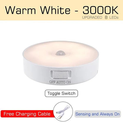 Motion Sensor Rechargeable LED Night Light For Bedroom Closet And Hallway 8