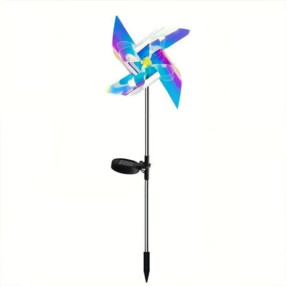 SolarPowered LED Windmill Light  Waterproof Outdoor Garden Decoration 7