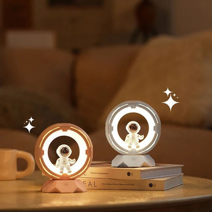 Rechargeable Astronaut LED Touch Lamp  Dimmable Night Light For Kids And Bedrooms 2