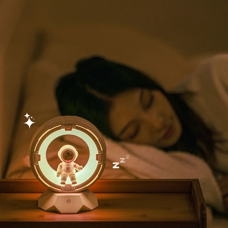 Rechargeable Astronaut LED Touch Lamp  Dimmable Night Light For Kids And Bedrooms 3