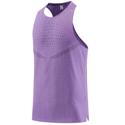Men Mesh Gym Vest Breathable Running Training Tank Top 3