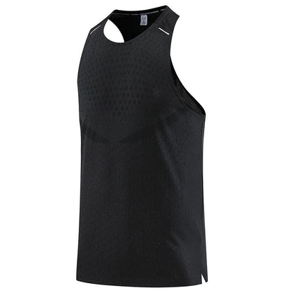 Men Mesh Gym Vest Breathable Running Training Tank Top 6