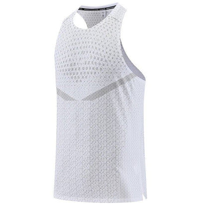 Men Mesh Gym Vest Breathable Running Training Tank Top 8