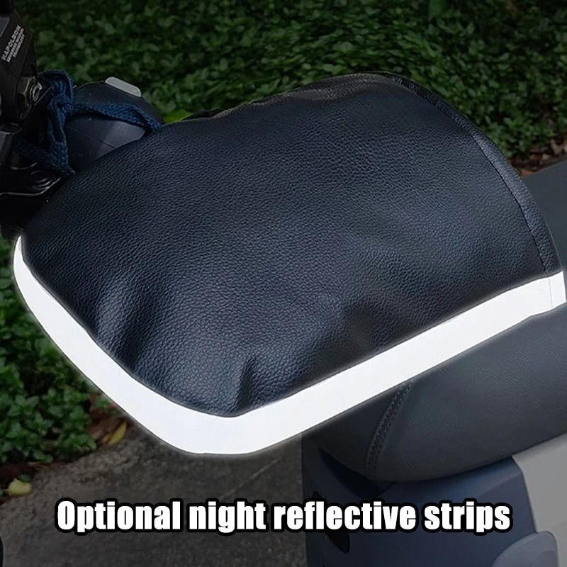 Motorcycle Handlebar Muffs Waterproof Winter Hand Warmers 4