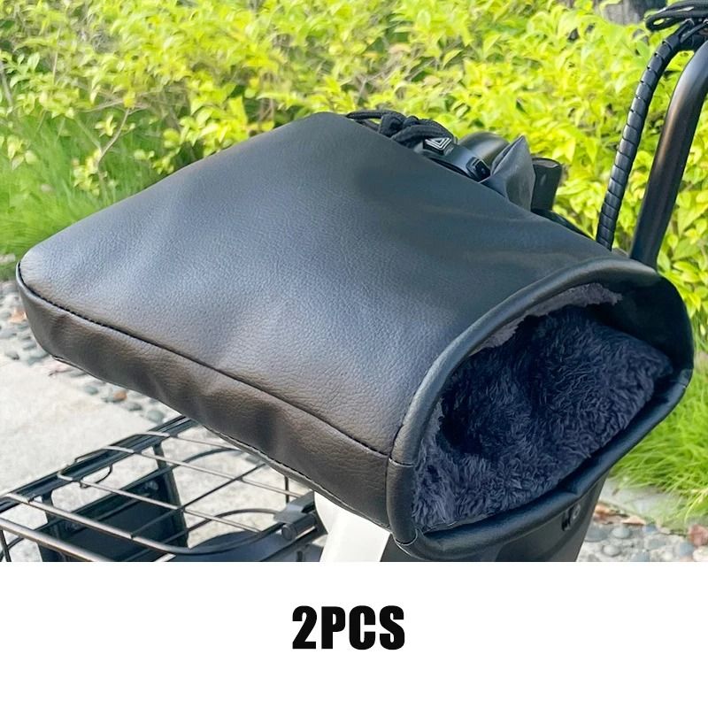 Motorcycle Handlebar Muffs Waterproof Winter Hand Warmers 7