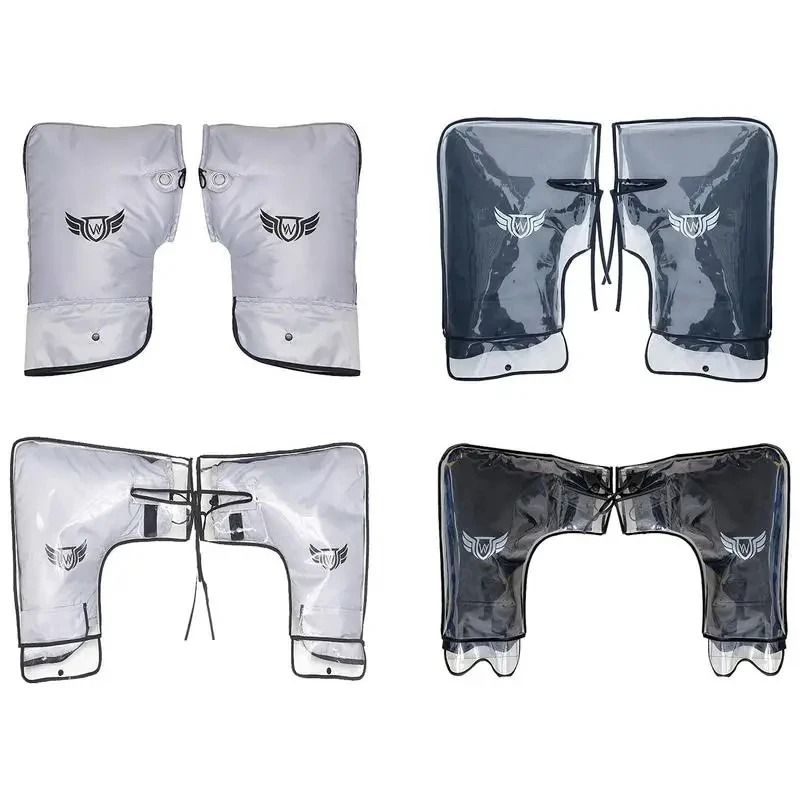 Motorcycle Handlebar Gloves Waterproof Winter Windproof Handle Covers 4