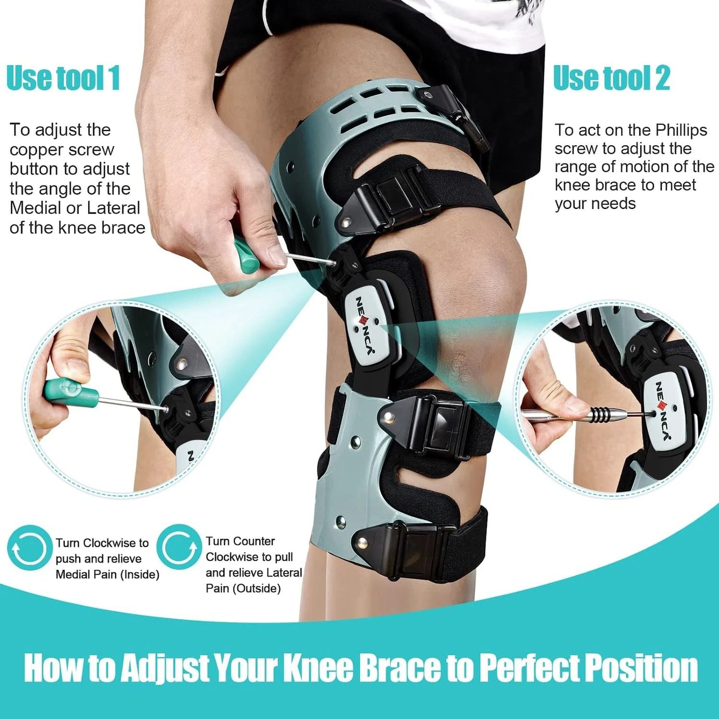 OA Unloader Knee Brace Support For Arthritis Pain And Recovery 2