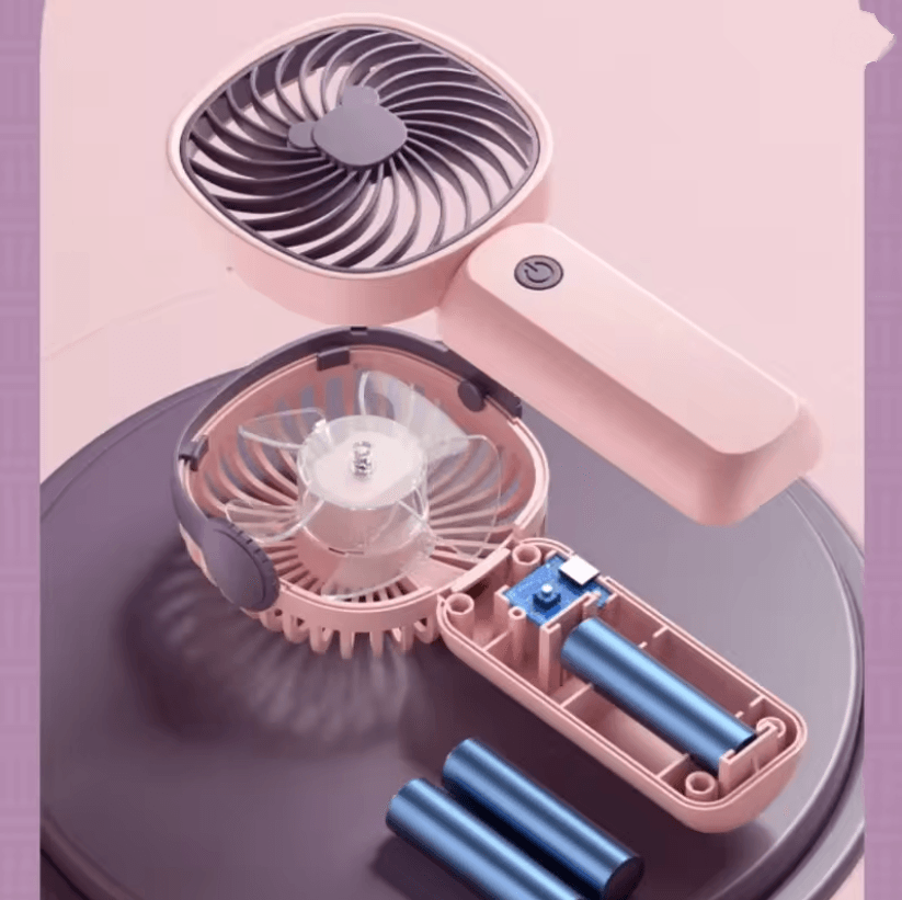 BreezeMate Mini USB Handheld Fan Portable Rechargeable Desktop Cooling Fan 2