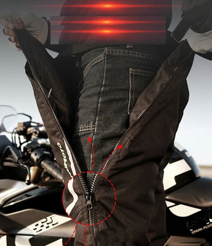 Motorcycle Waterproof Thermal Pants Windproof Riding Protective Trousers For Men And Women 2