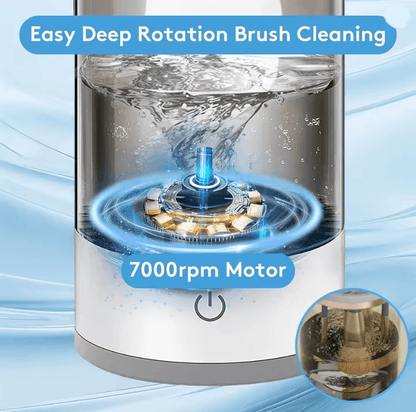 GlowSpin Electric Makeup Brush Cleaner Automatic Rechargeable Cleaning Tool 1