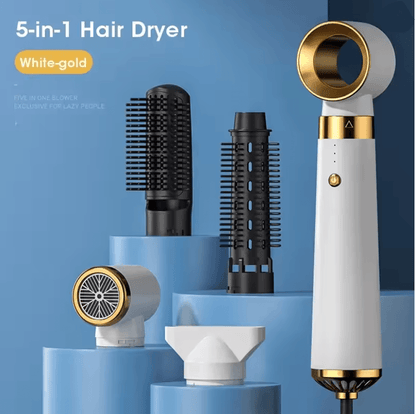 StylePro 5 In 1 Hair Dryer Brush Hot Air Comb And Curling Tool 5