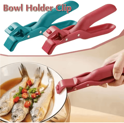 SafeGrip Silicone Anti Scald Clip Heat Resistant Pot and Bowl Holder