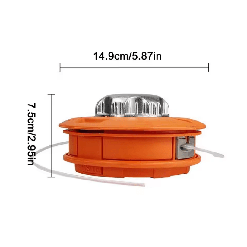TrimPro Automatic Grass Trimmer Head For Brush Cutter And Lawn Mower 4