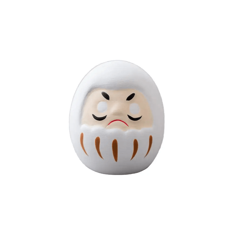 Japanese Ceramic Daruma Lucky Charm  Handmade Fortune Ornament For Home And Office Decor 5
