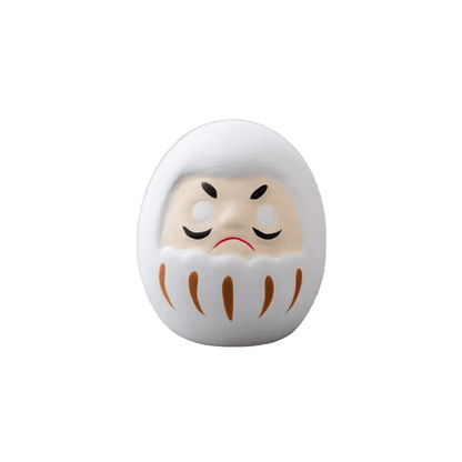 Japanese Ceramic Daruma Lucky Charm  Handmade Fortune Ornament For Home And Office Decor 5