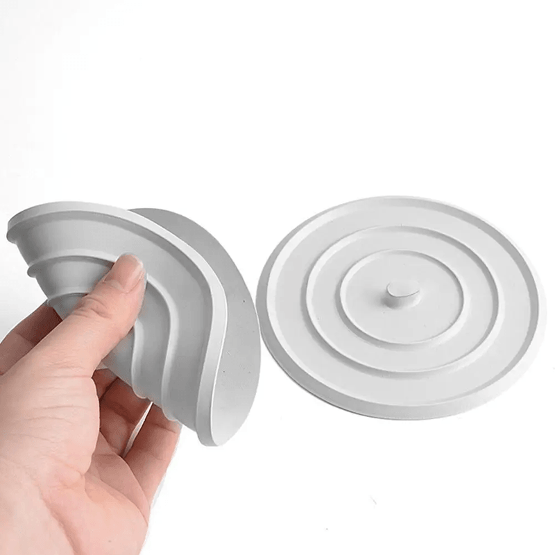 FlexSeal Silicone Bathtub Stopper And Hair Catcher  Leakproof Drain Plug For Kitchen And Bathroom 2