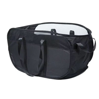Creative Mesh Laundry Popup Hamper  Foldable Lightweight Laundry Basket With Durable Handles For La 7