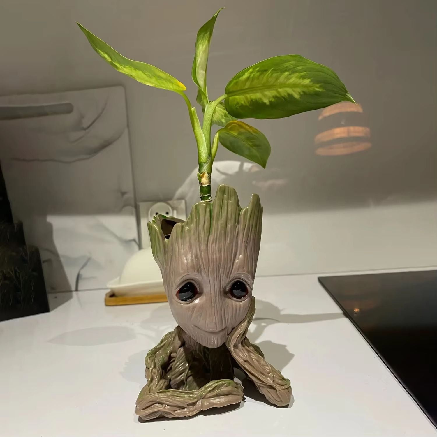 Groot Planter Flower Pot Set | Tree-Man Character Indoor Planter & Home Office Decor Gift