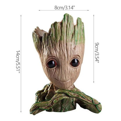 Groot Planter Flower Pot Set  TreeMan Character Indoor Planter  Home Office Decor Gift 9