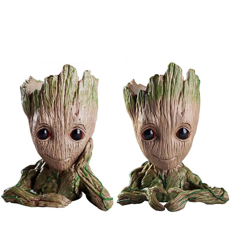 Groot Planter Flower Pot Set  TreeMan Character Indoor Planter  Home Office Decor Gift 13