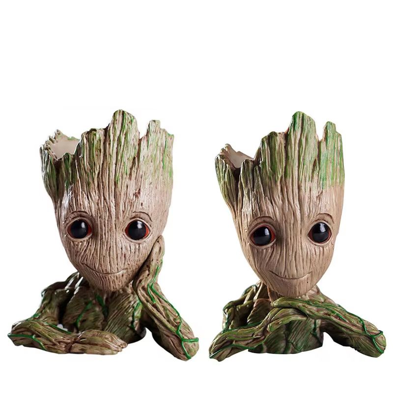 Groot Planter Flower Pot Set  TreeMan Character Indoor Planter  Home Office Decor Gift 14