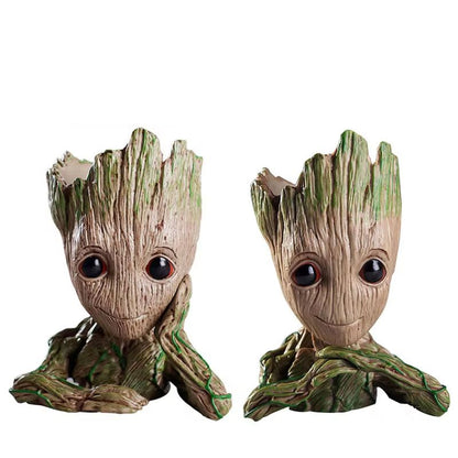 Groot Planter Flower Pot Set  TreeMan Character Indoor Planter  Home Office Decor Gift 14
