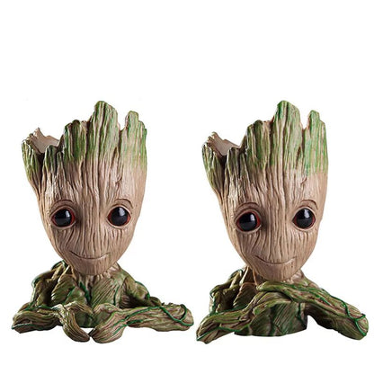 Groot Planter Flower Pot Set  TreeMan Character Indoor Planter  Home Office Decor Gift 15