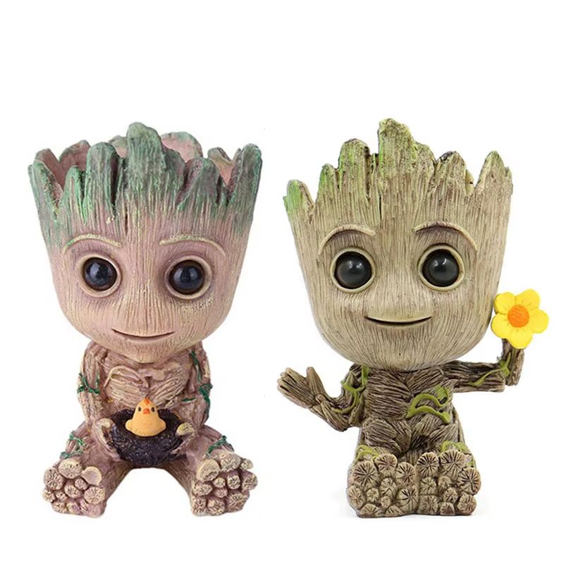 Groot Planter Flower Pot Set  TreeMan Character Indoor Planter  Home Office Decor Gift 16