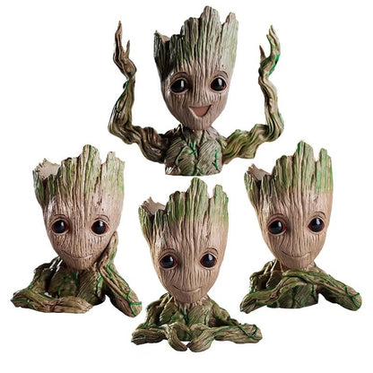 Groot Planter Flower Pot Set  TreeMan Character Indoor Planter  Home Office Decor Gift 19