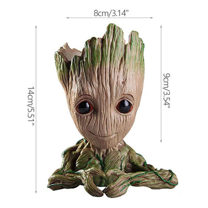 Groot Planter Flower Pot Set  TreeMan Character Indoor Planter  Home Office Decor Gift 8