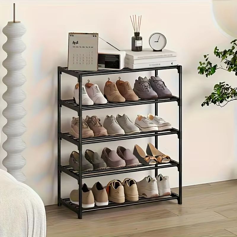 ThreeTier Shoe Rack  Durable Shoe Storage Rack With EasyAssemble Design For Home Entrance  Entryway 1