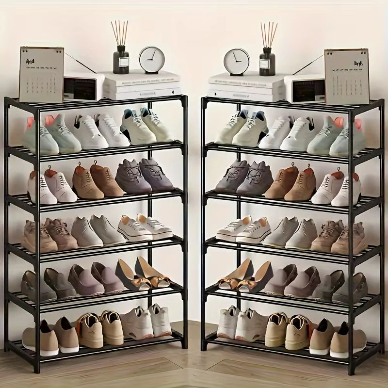 ThreeTier Shoe Rack  Durable Shoe Storage Rack With EasyAssemble Design For Home Entrance  Entryway 2