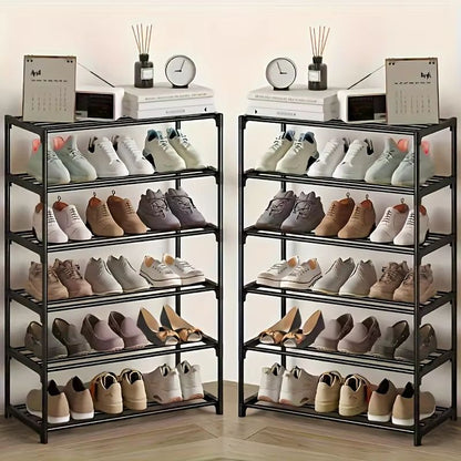ThreeTier Shoe Rack  Durable Shoe Storage Rack With EasyAssemble Design For Home Entrance  Entryway 2