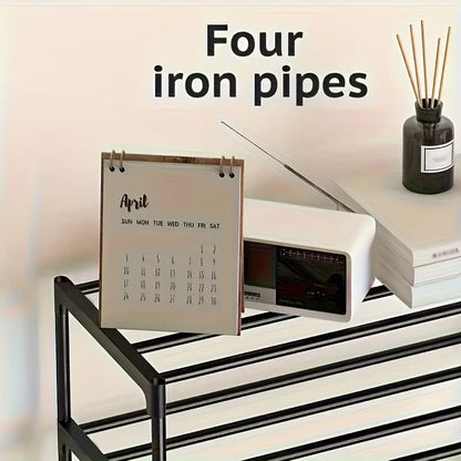 ThreeTier Shoe Rack  Durable Shoe Storage Rack With EasyAssemble Design For Home Entrance  Entryway 3