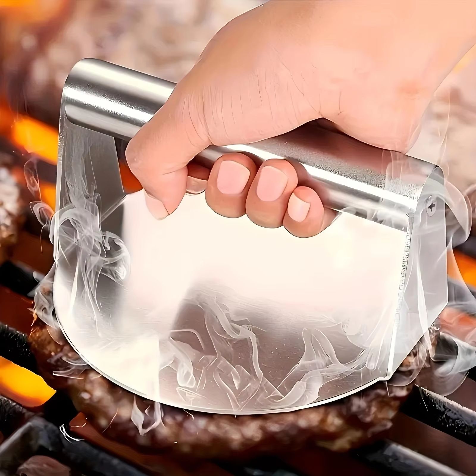 304 Stainless Steel Round Meat Mold | Heavy-Duty Patty Maker for Home & Commercial Use