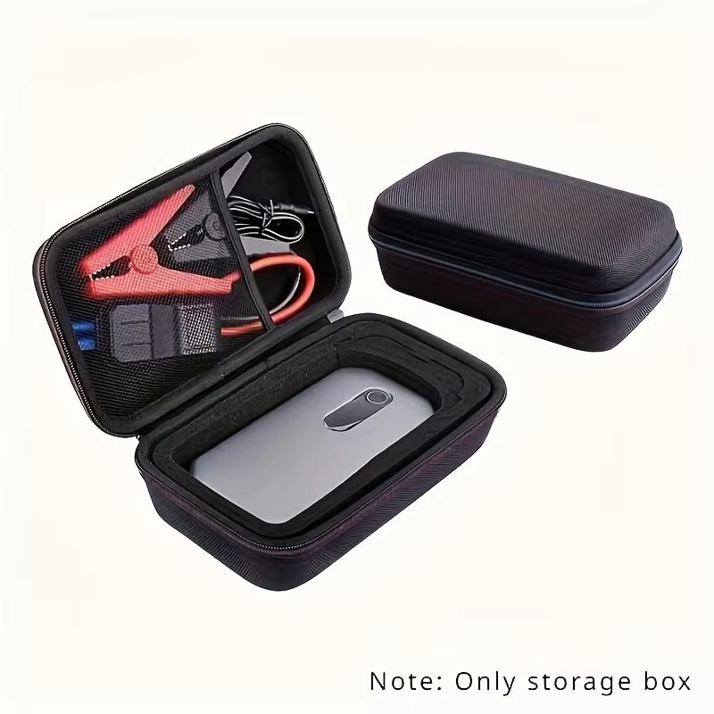 Portable EVA Car Starter Storage Box  ShockProof DropProof Protective Case  Lightweight Organizer F 2