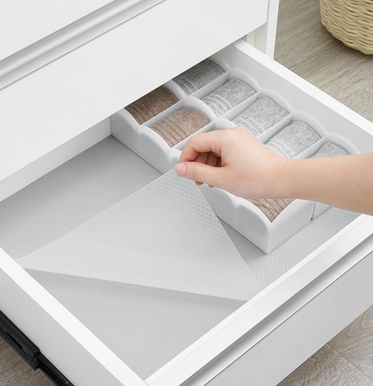 EVA Kitchen Cabinet Liners  Waterproof OilProof NonAdhesive Fridge  Drawer Mat  Thickened NonSlip C 3