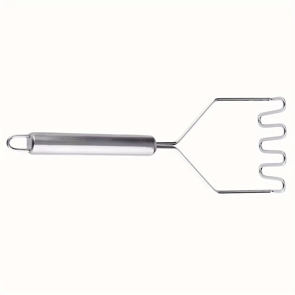 Stainless Steel Wave Potato Masher  Durable Kitchenware For Vegetables  Fruit Puree 2