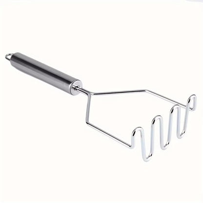 Stainless Steel Wave Potato Masher  Durable Kitchenware For Vegetables  Fruit Puree 6